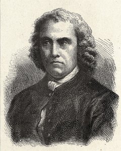 フランスの天文学者Pierre Charles Le Monnier (1715 - 1799)の肖像 - 1896年の "Album de la Science; illustrious scientists; Great discoveries "に掲載。 作： French School