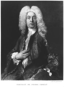 ピエール・クロザの肖像（16615-1740） 作： French School