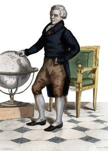 ピエール・シモン、ラプラス侯爵（ラ・プラス）（1749-1827）、フランスの数学者、天文学者の肖像。