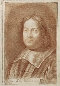 18世紀半ばのアレクサンドルサヴェリエン作の歴史学者のピエールドフェルマー（1601-1665）の肖像