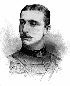 ナポレオン3世（1856-1879）の息子で「皇太子」と呼ばれたユージン・ルイ・ナポレオン王子の肖像。6月28日付「Le Monde Illustré」1161号に掲載された図版 作： French School