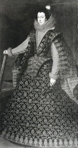 フランスのエリザベート王女の肖像（1602-44）1621 作： French School
