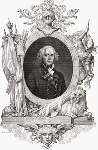 アールハウ（1726-99）イギリス海軍将校のリチャードの肖像 作： French School
