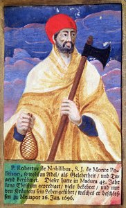 ロベルト・デ・ノビリ（1577-1656）の肖像 作： French School