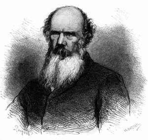 イギリスの軍人・政治家であるサミュエル・チャーターズ・マクファーソン（1806-1860）の肖像。1868年のエングレーヴィング。 作： French School