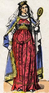 ウルトロゴテの肖像（566～567年没）フランスの女王で、初代シルデベールの妻。