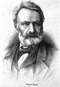 ヴィクトル・ユーゴー（1802～1885）の肖像 - アンリ・マルタン作「フランス史」より 作： French School