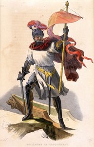 征服王ウィリアムの肖像 - "Le Plutarque francais", ed.Mennechet 作： French School