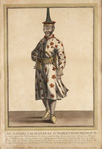 1685年、ルイ14世のシャム大使の肖像 作： French School