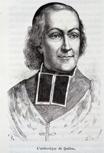 アンリ・マルタンの『フランス史』に登場する前任者、アルシュベク・ハイカンテ・ルイ・ド・ケレン（1778～1839年）の肖像画 作： French School