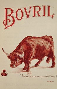 Bovril」の広告ポスター 20世紀初頭（カラーリトグラフ） 作： French School