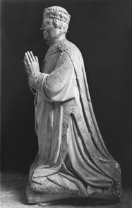 ドゥックジャンドベリー（1340-1416）ポワティエ伯、15〜18世紀の祈りのひざまずく図 作： French School