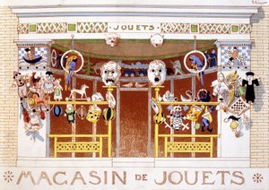 おもちゃ屋さんの商品を紹介 作： French School