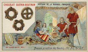 ガリア人の原始的なコイン 作： French School