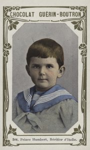 ハンバート王子、イタリアの相続人（カラー写真） 作： French School