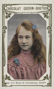 ルクセンブルクのマリー王女、ヘリティエール（カラー写真）
