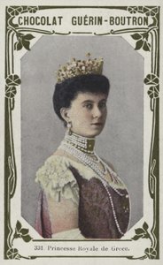 ギリシャの王女王妃（カラー写真） 作： French School