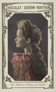 ロシアのタチアナ王女（カラー写真）