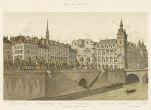 フラワーキー、1855 作： French School