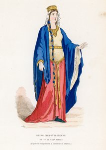 5世紀から8世紀の女王 作： French School