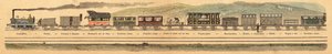 鉄道（彩色された彫刻 作： French School