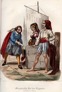 1647年のナポリでのスペインのハプスブルク家支配に対する反乱 作： French School