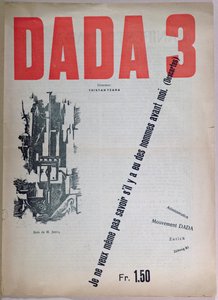 Revue Dada no.3, December 1918  作： French School