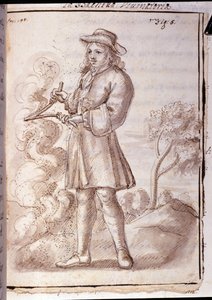 Rhabdomancy - rhabdomancy - sourcellerie - "Occult physics, or Treat of divinatory wand and its usefulness for the disovery of the mine of the caches, of the thieves and of the fugitive murtriers, etc." (オカルト物理学、または占いの杖の扱いと、その有用性)- by Pierre Le Lorrain (Ab 作： French School