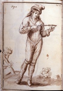 Rhabdomancy - rhabdomancy - sourcellerie - "Occult physics, or Treat of divinatory wand and its usefulness for the discovery of the mines of the caches, of the thieves and of the fugitive murtriers, etc." (オカルト物理学、または占いの杖の扱い、そしてその有用性)- by Pierre Le Lorrain 作： French School