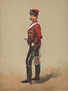 Rittmeister、Brandenburgisches Hussaren、Regt No 3 作： French School