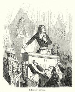 Robespierre accuse (carving) 作： French School