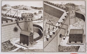 エンサイクロペディデサイエンスエメティエのローマンバタリングラムズ（デニスディドロ作（1713-84）、1770年頃発行） 作： French School