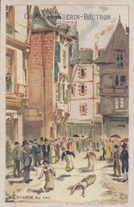 ストリートでのサックレース（クロモリト 作： French School