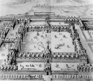 サンルイ病院、17世紀初頭 作： French School
