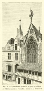 サンミッシェルデュパレ、ベルナイル美術館から1715年に描かれた絵 作： French School