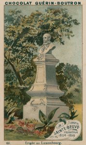 Sainte-Beuve、プロセッサー、1804-1869、Erigee au Luxembourg 作： French School
