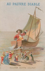 ガリバー旅行記のシーン 作： French School