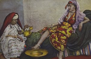 北アフリカの様子 作： French School