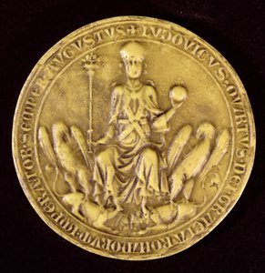 Louis IV de Baviere（1287-1347）13〜14世紀のシール