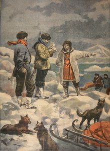 アンドリーを検索、ニュース！、ルプチジャーナルのイラスト：サプリメントイラストレーター、1898 作： French School