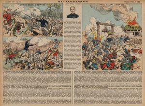 第二次フランス・ダホメアン戦争 作： French School