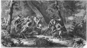七年戦争（1756年～1763年）：アサスの騎士として知られるルイ・ダサ・デュ・メルクー（1733年～1760年）、フランス人大尉の死、10月16日