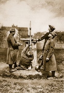 敵の飛行士を目撃、1914-19 作： French School