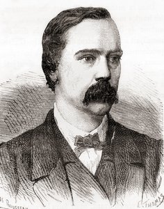 チャールズ・ティルストン・ブライト卿、1870年頃に出版された "Les Merveilles de la Science "より（エングレーヴィング） 作： French School