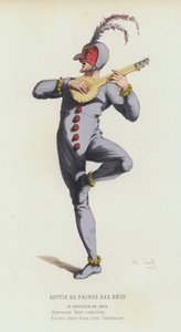 Sottie Du Prince Des Sotz（彩色済み彫刻 作： French School