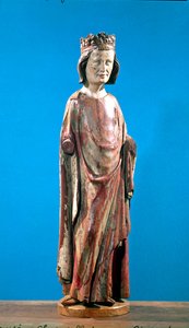 セントルイス（1215-70）（ポリクロームウッド）