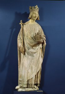 チャールズ5世の像（1338-80）フランス国王、1365-80（27646も参照）