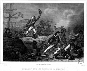 Surcouf sur les côtes de la Manche - in "Histoire des Pirates et Corsaires de l