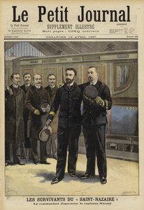 ヴィルドゥサンナゼール沈没の生存者、1897年 作： French School