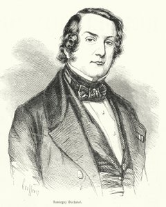 1848年2月のフランス革命で職を失ったフランスの政治家で内務大臣のタンネギーデュシャテル 作： French School